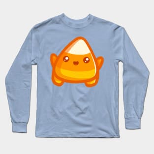 Super Cute Candy Corn - Kawaii Candy Corn Long Sleeve T-Shirt